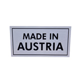 adesivo "Made in Austria"